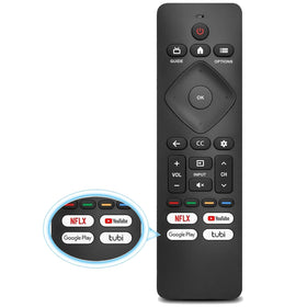 Xiaodib replacement Philips remote front view for easy universal control