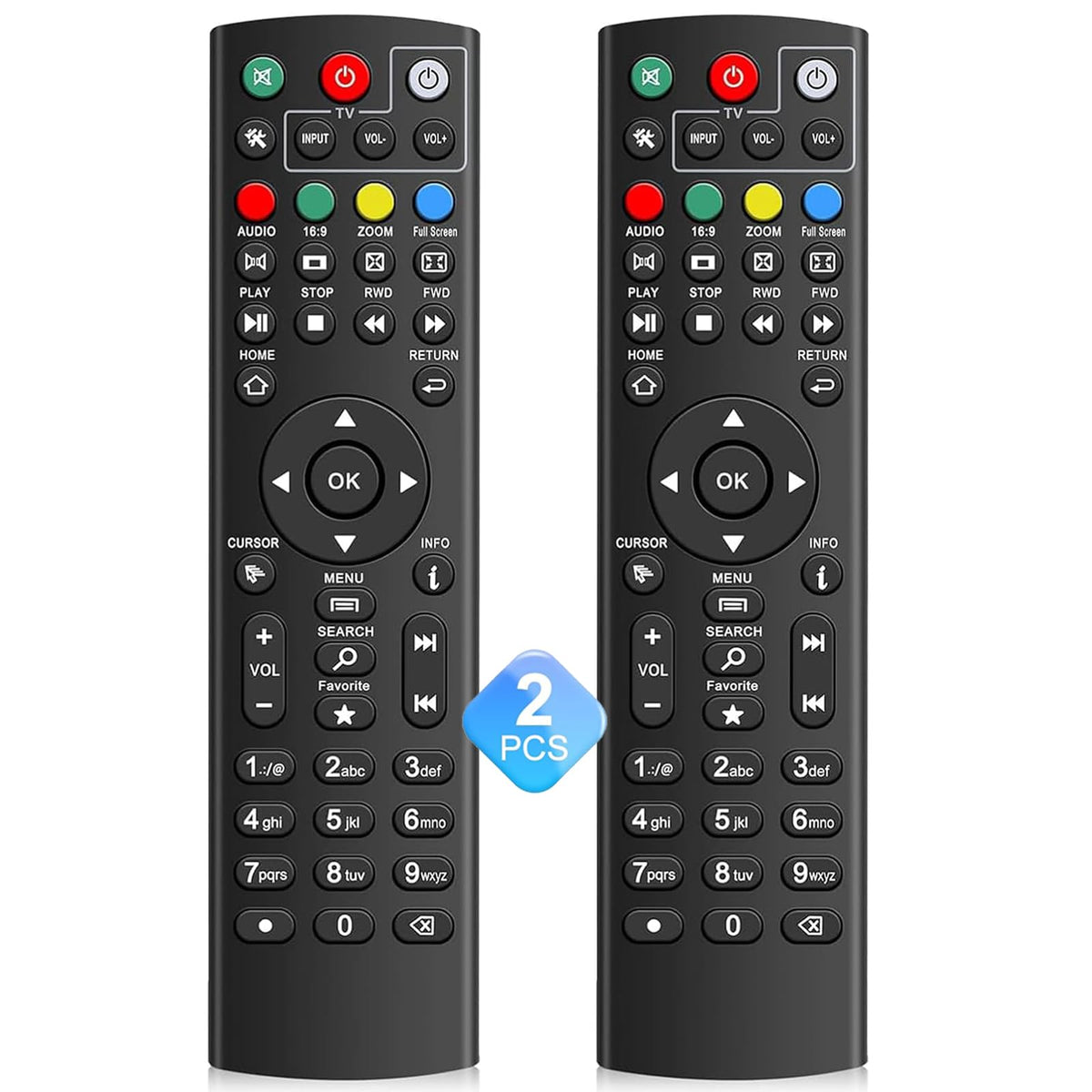 Xiaodib replacement remote for Super Box S1-S6 for quick, reliable control