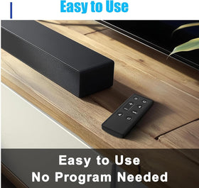 Xiaodib upgraded remote offers 35 ft range for seamless viewing.