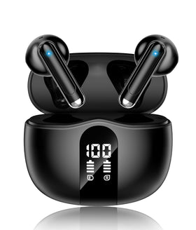 XIAOWTEK front packaging showing earbuds and case, highlights styling and features