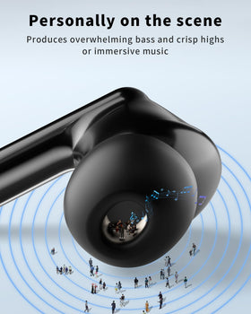 XIAOWTEK S66 IPX7 waterproof earbuds ideal for workouts and rain.