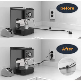 XIAOXI clips in living room delivering discreet tidy wire routing