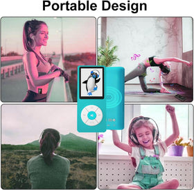 Xidehuy MP3 Player built-in HD speaker delivers clear audio.