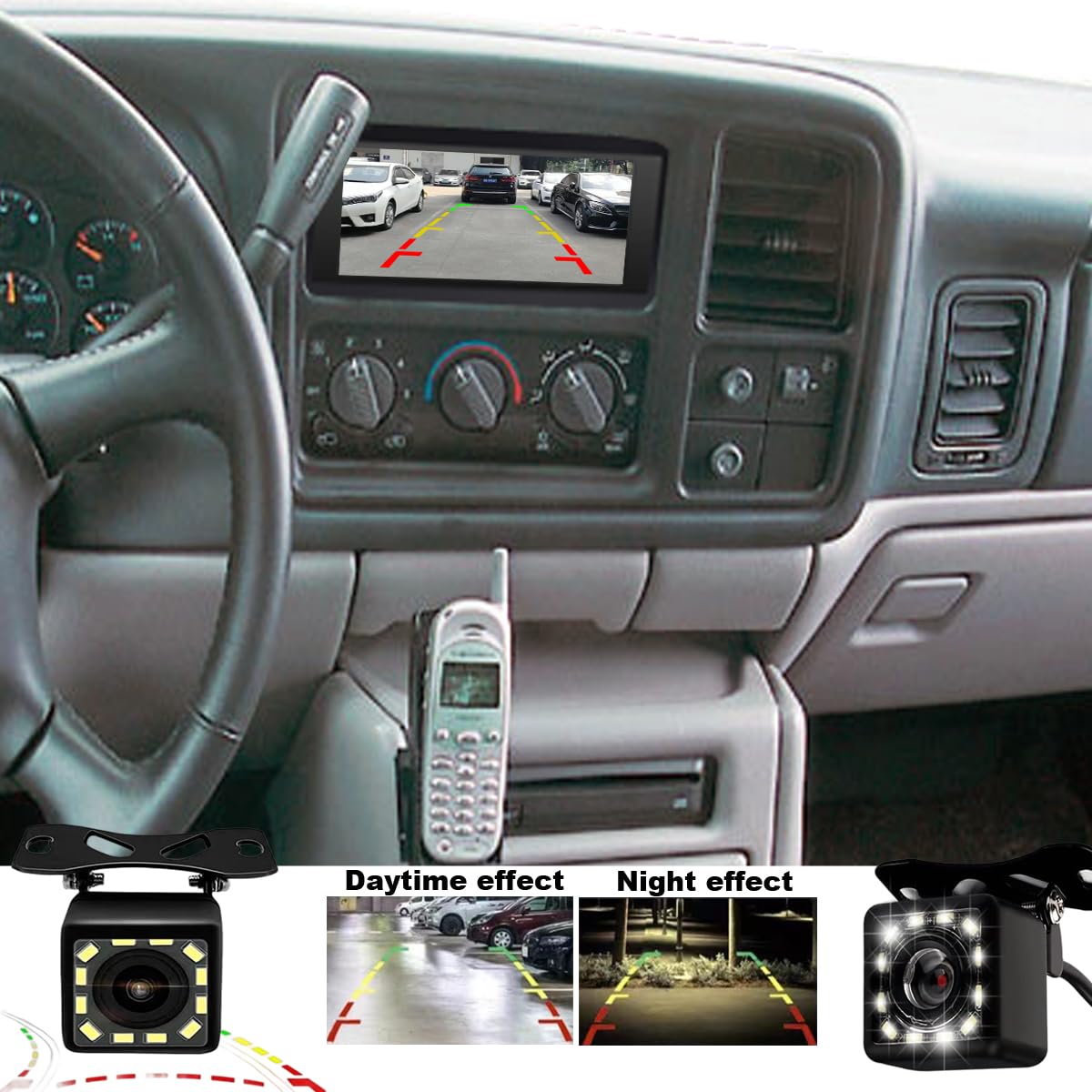Xidoeha wiring harness and dash-kit simplify installation.