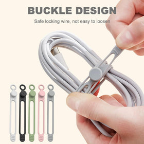 XieJY kitchen storage use for bundling cords and items