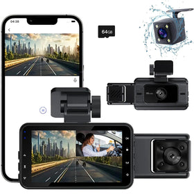 XIKLOP front camera view showing crisp road detail and improved safety