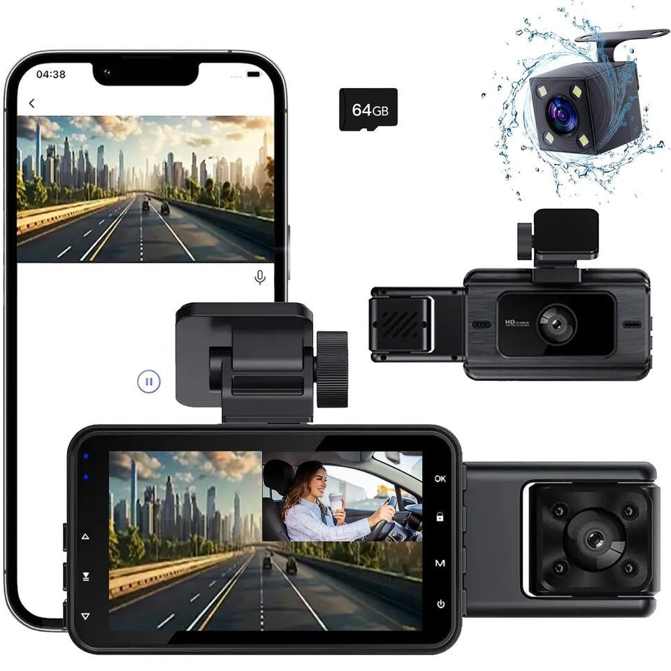 XIKLOP front camera view showing crisp road detail and improved safety