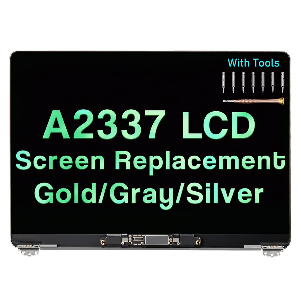 XIMIELEC MacBook Air M1 13 screen front view showing new display replacement.