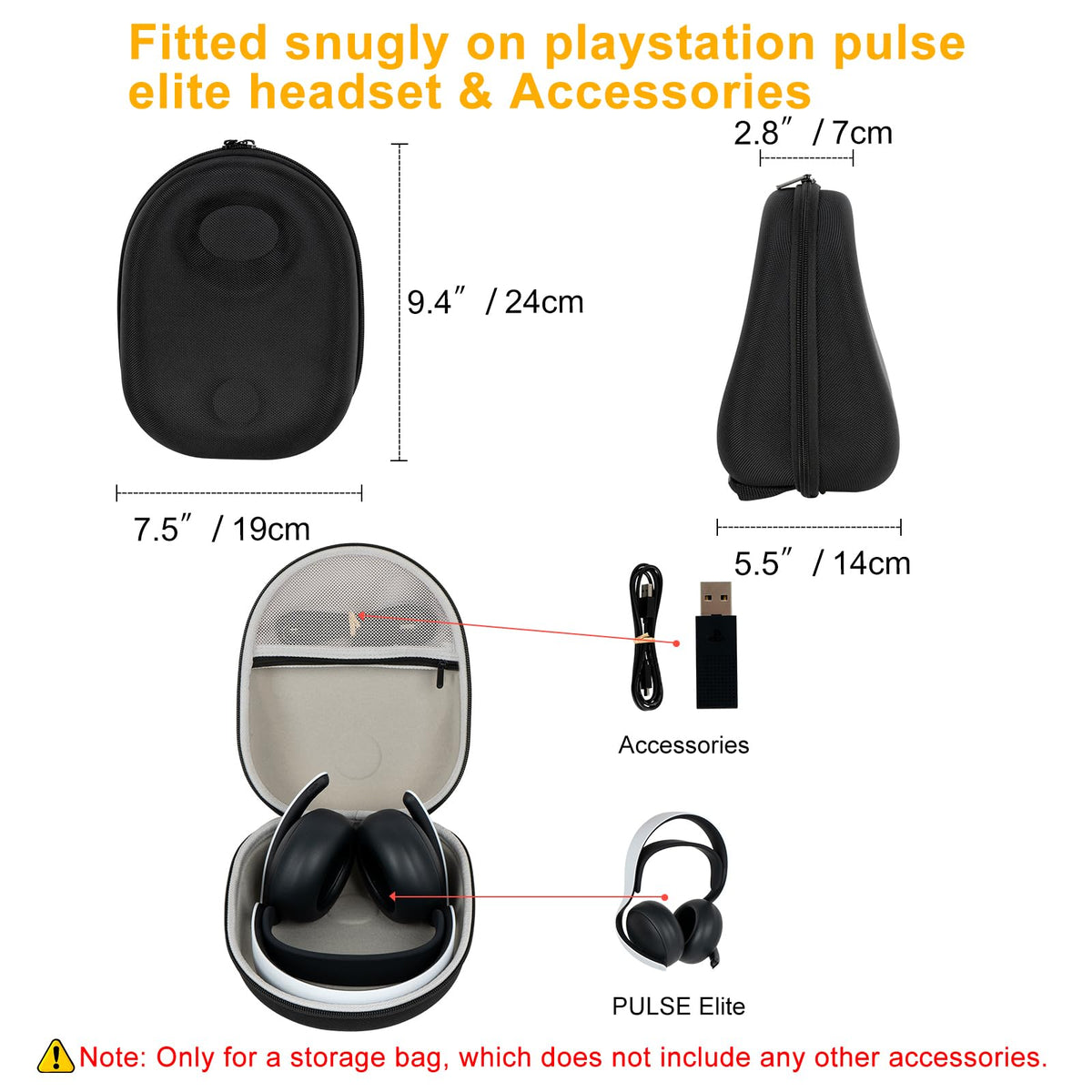 Xingfudao Pulse Elite case side view compact design for easy travel protection