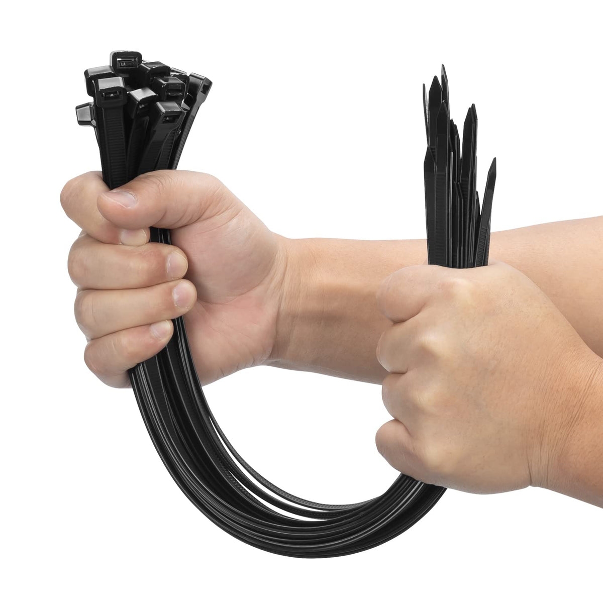 XINGO 16-inch heavy-duty zip ties pack for versatile cable management.