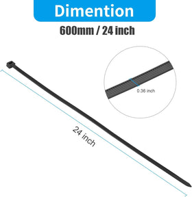 XINGO zip tie spool close-up showing 9mm width and durability