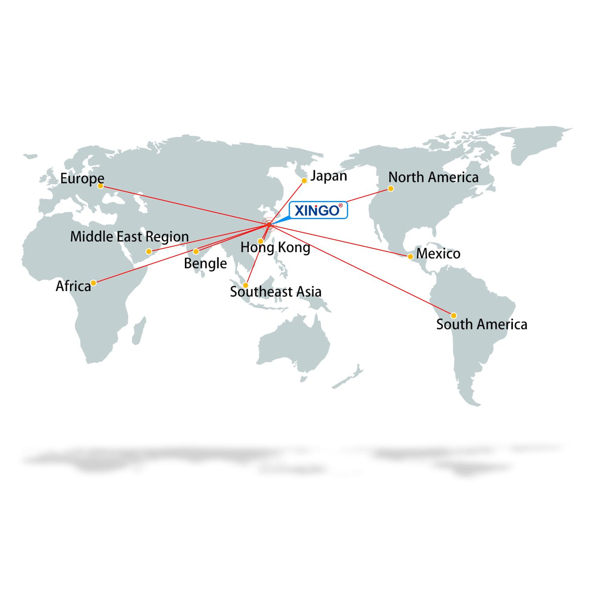 XINGO bulk spread of 1200 ties highlighting long-lasting supply benefit