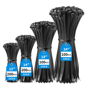 XINGO front pack showing all 600 ties for versatile organization