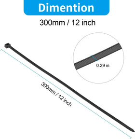 XINGO heavy-duty zip ties showing 120 lbs tensile strength.