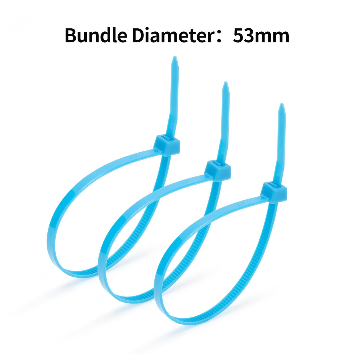 XINGO ties securing garden plants to stakes, providing neat support and damage prevention