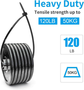 XINGO indoor outdoor use zip ties demonstrating versatile binding for various environments.