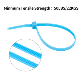 XINGO tie loosely looped on a chicken leg, offering color-coded identification and comfort