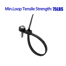 XINGO nylon 66 industrial zip tie durability for indoor outdoor use