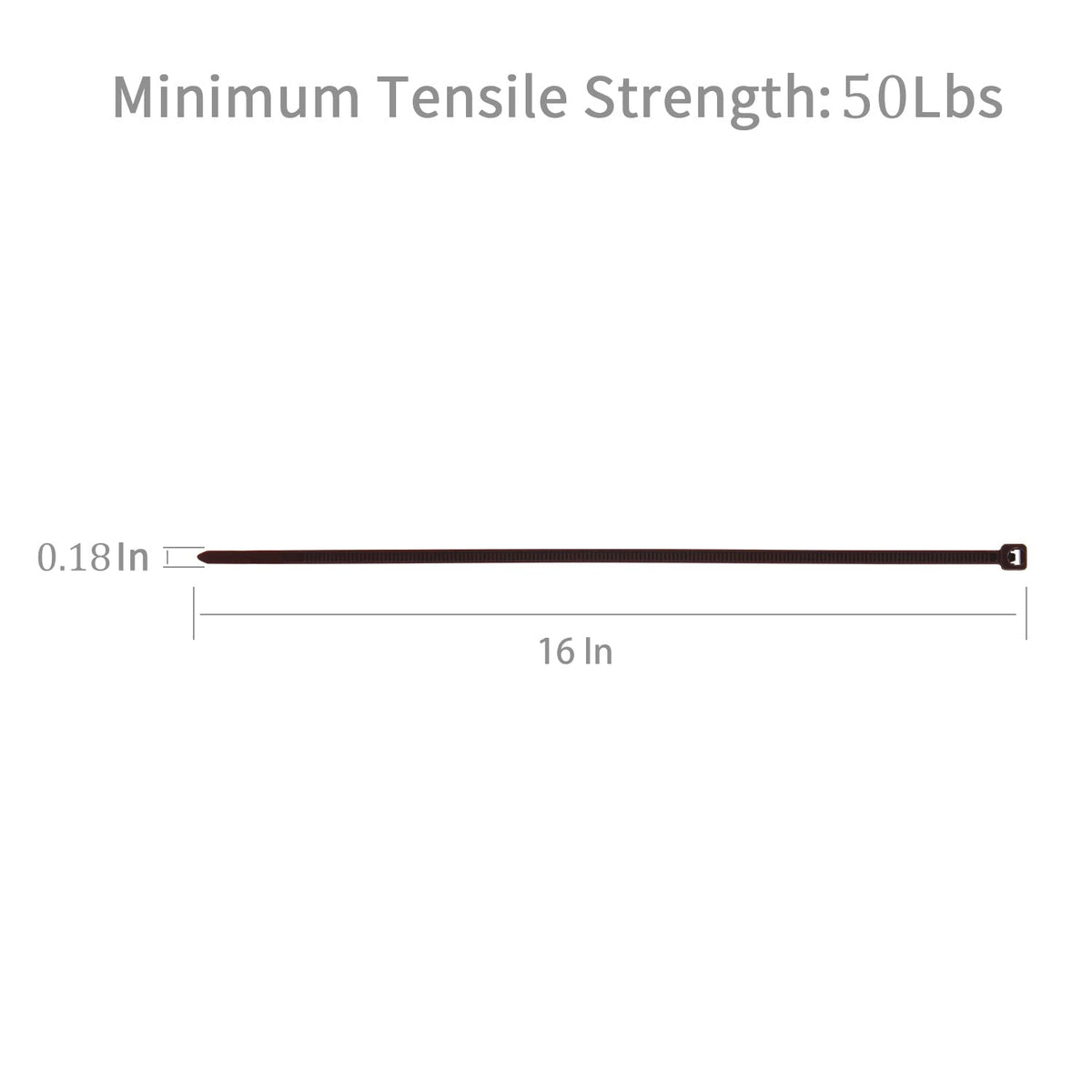 XINGO self-locking fastener close-up shows robust binding for quick cable organization.