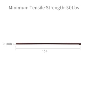 XINGO self-locking fastener close-up shows robust binding for quick cable organization.