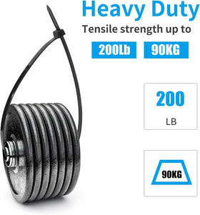 XINGO wide cable ties binding bulky bundles securely