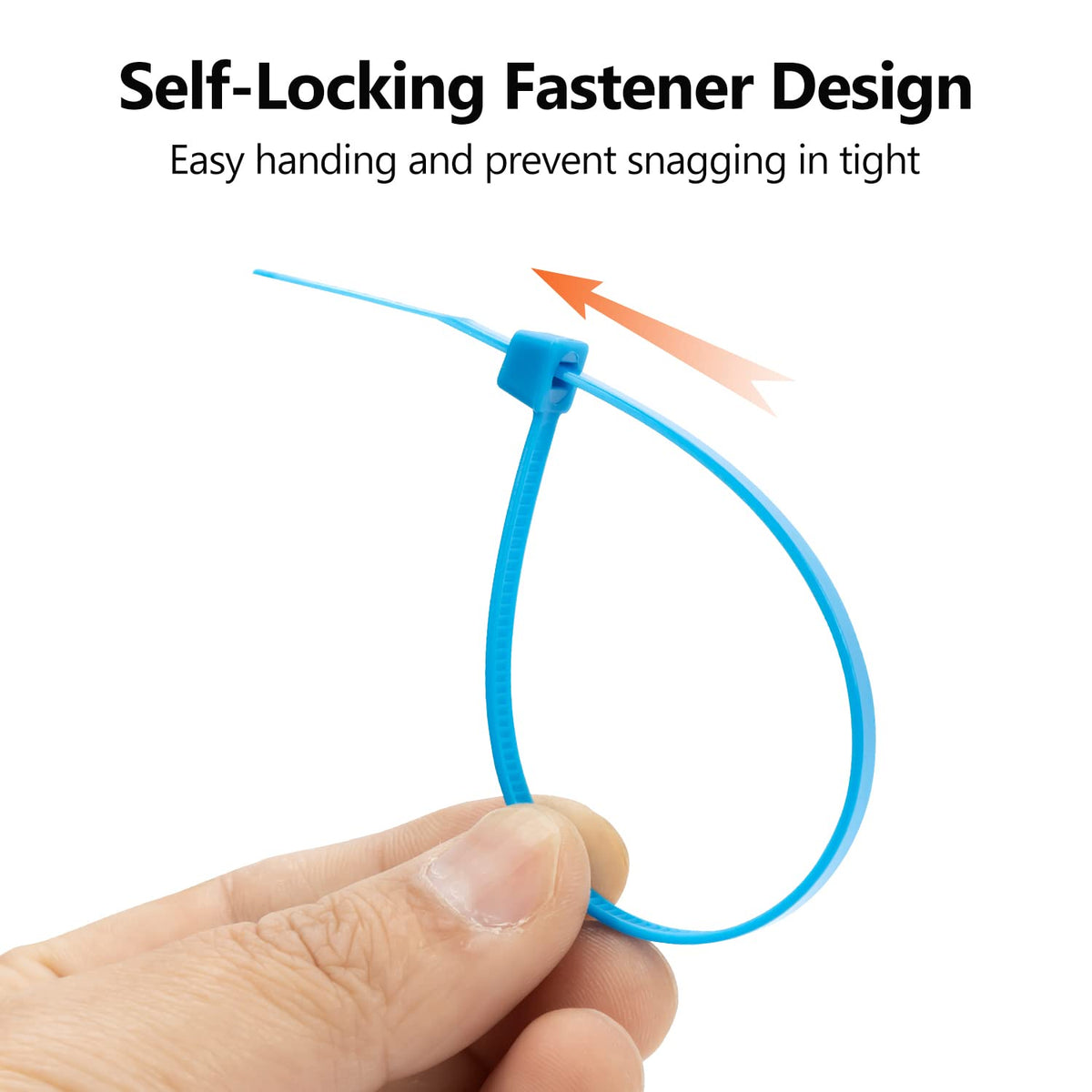 XINGO zip ties endure wide temperature range for versatile use.
