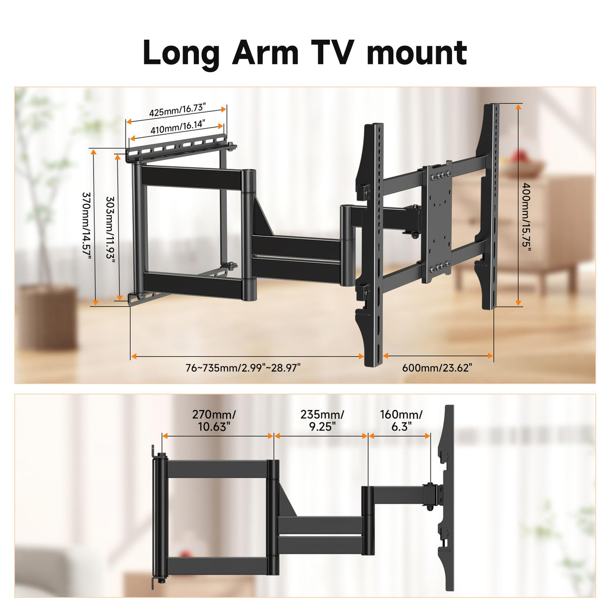 XINLEI mounting hardware and template laid out for easy installation