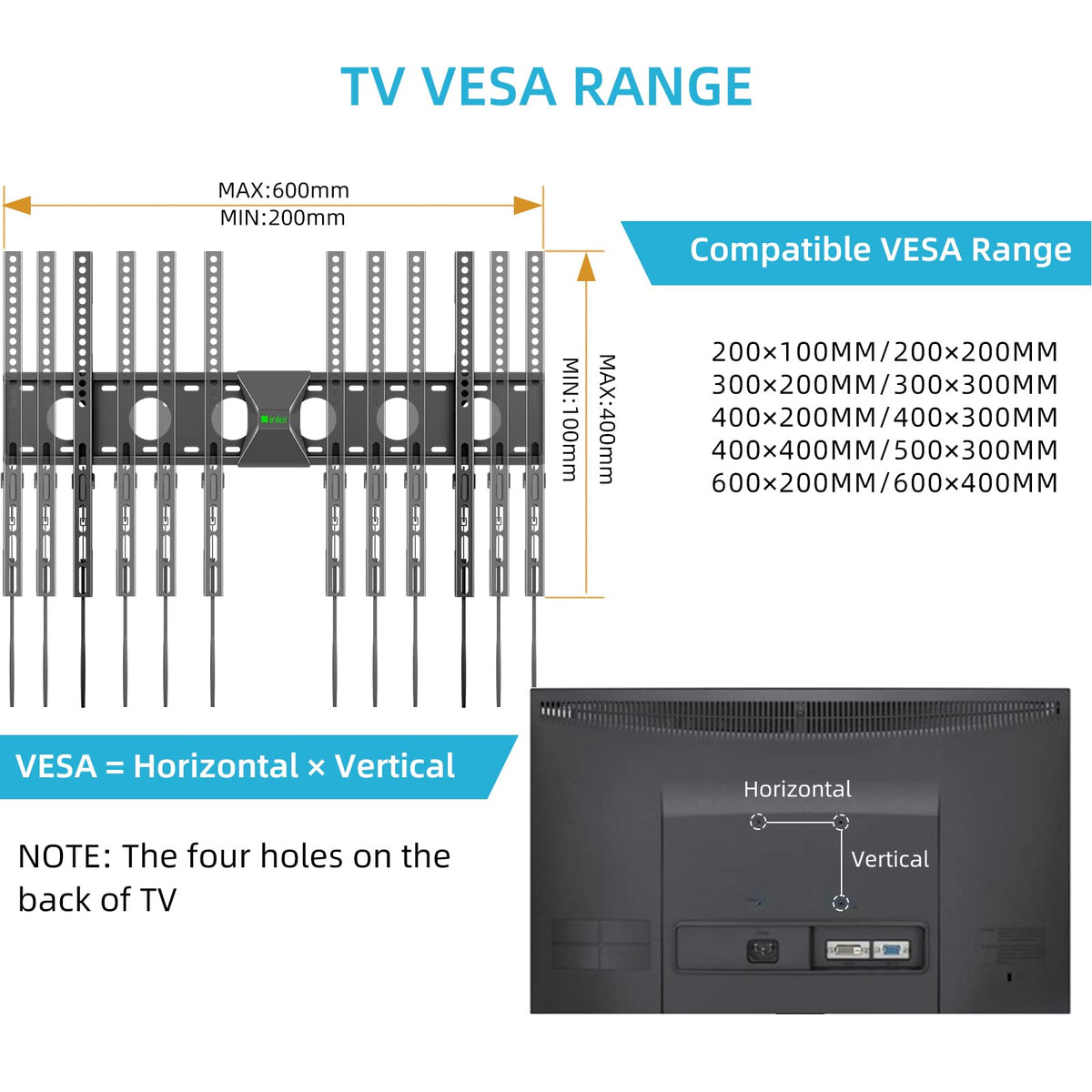 XINLEI MFA6 quick-release lock system enables easy TV detachment.
