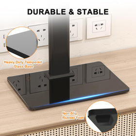 XINLEI swivel function offers 40-degree viewing flexibility