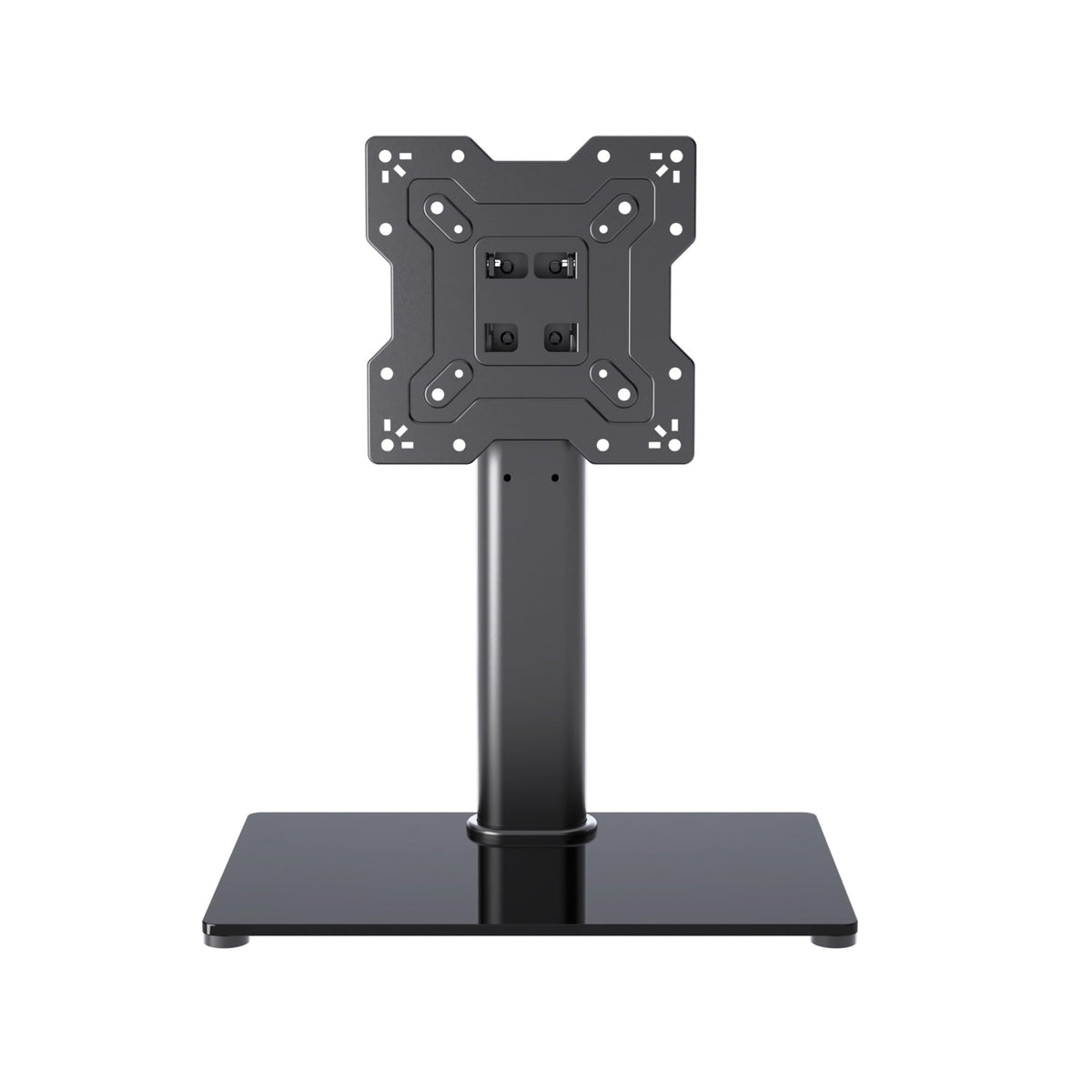 XINLEI universal TV stand base assembly demonstrates sturdy table-top setup for flexible placement.