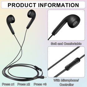 Xinnun individually packaged earphones ready for safe sharing in schools.