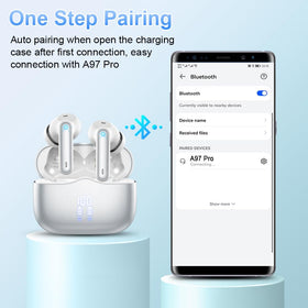 Xinwld A97 earbuds deliver deep bass and Hi-Fi stereo for immersive listening.