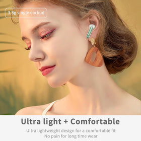 Xinwld A97 ergonomic in-ear design ensures secure, comfortable fit.