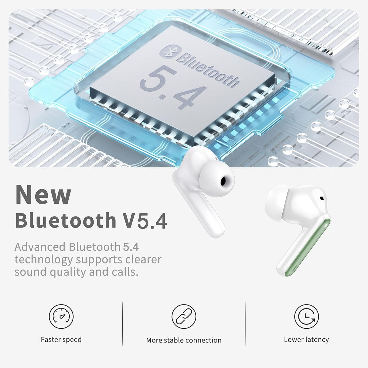 Xinwld A97 earbuds with hi-fi deep bass performance for immersive listening.