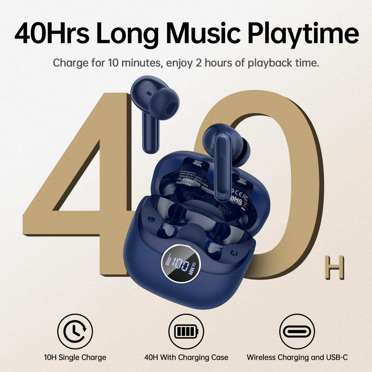 xinwld Air3 Pro in-ear fit during a walk demonstrating secure ergonomic comfort and stable wear benefit