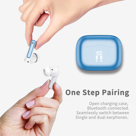 Xinwld IP7 waterproof earbuds suitable for rain, sweat, and workouts