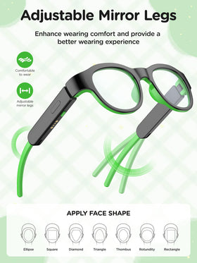 XIYANGYANG side profile showing adjustable silicone strap for secure comfortable fit