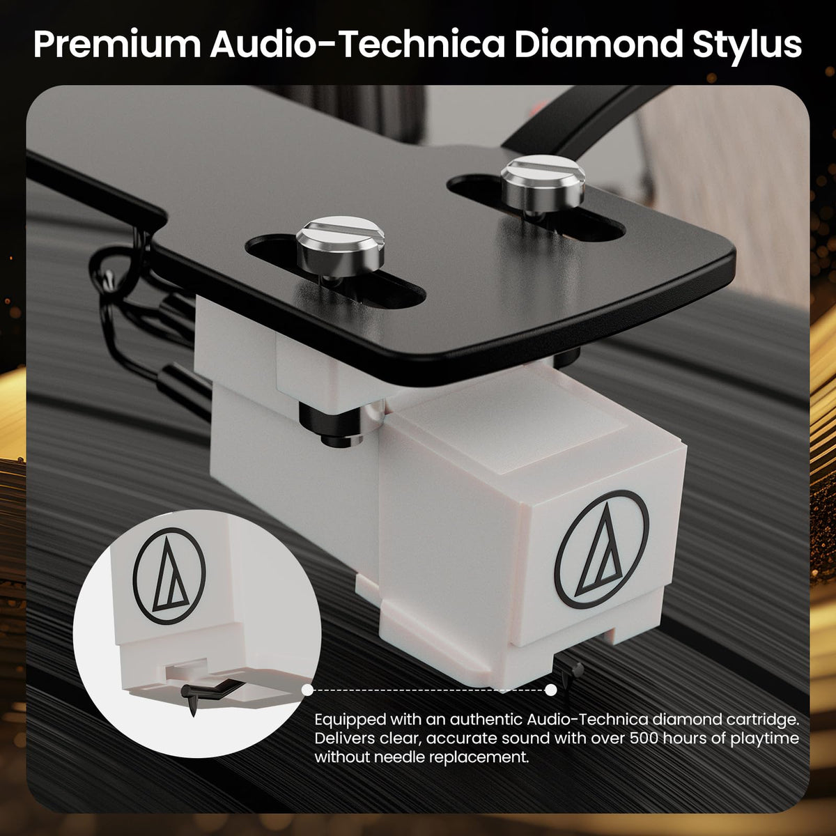 XJ-HOME four built-in speakers delivering balanced bass and treble