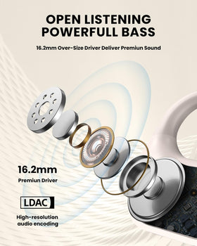 XKDUN ear-hook detail showing soft material for secure comfortable fit