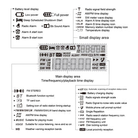 XHDATA D109WB inside a hiking backpack illustrating compact, portable scale