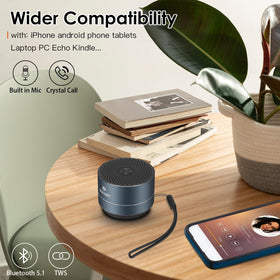 XLEADER driver close-up revealing 5W speaker for crisp audio detail