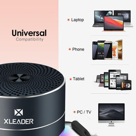 XLEADER size in hand demonstrating compact portability and easy carry
