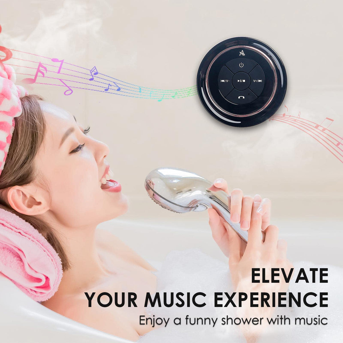 XLEADER SoundAngel Mate Pro unboxed with cable, suction cup and gift packaging