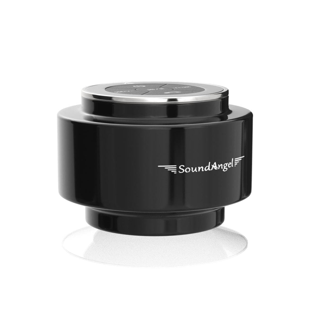 XLEADER SoundAngel Mate suction cup mounted on tile for secure shower placement