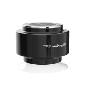 XLEADER SoundAngel Mate suction cup mounted on tile for secure shower placement