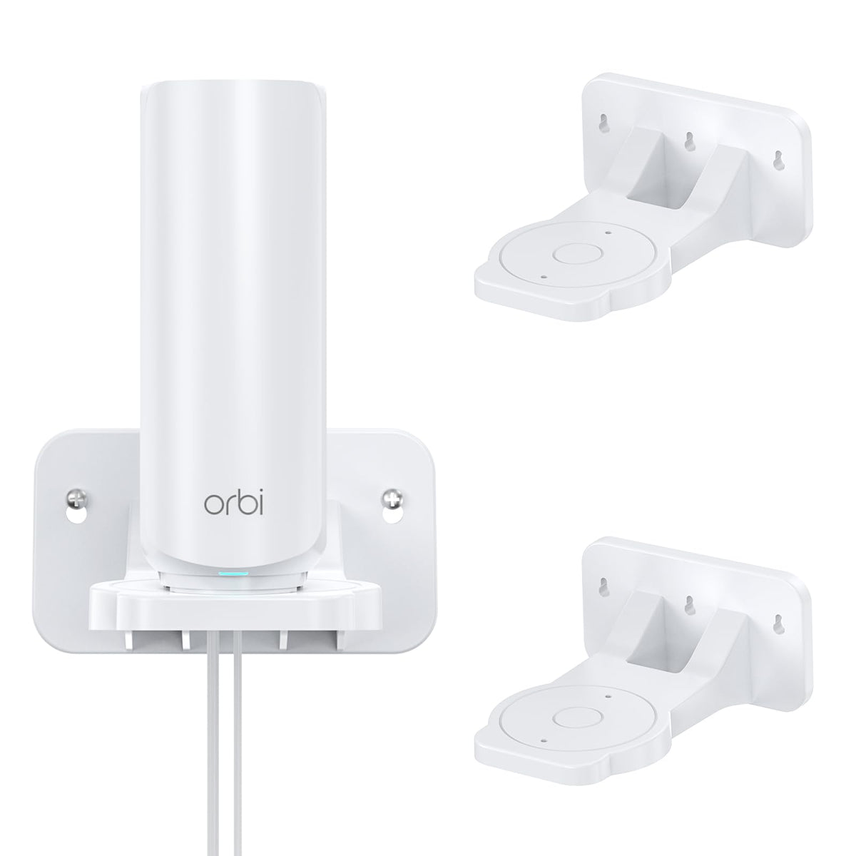 XLTTYWL Orbi wall mount bracket shows a sleek, space-saving solution for Orbi WiFi 7 systems.