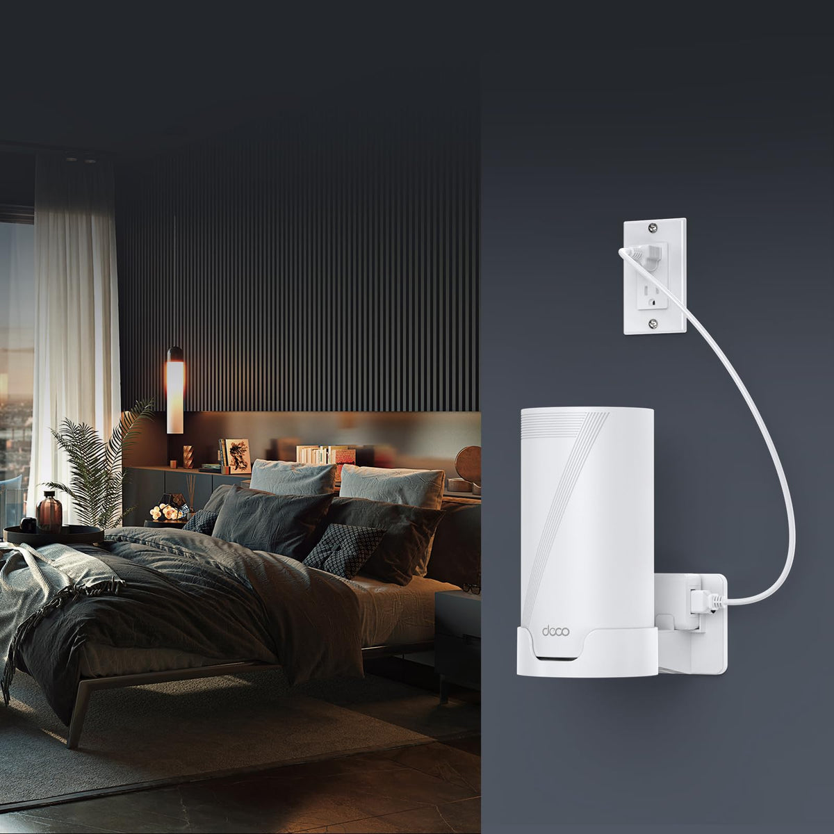 XLTTYWL Deco 2-pack packaging highlights easy, paired mounting solution.