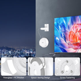 XLTTYWL Deco wall mount kit - cable management hides wires for a clean look