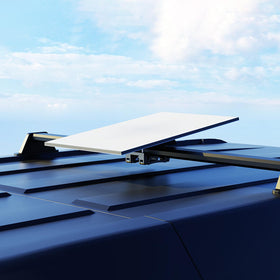 XLTTYWL Starlink Gen3 roof rack mount on a vehicle for secure mounting.