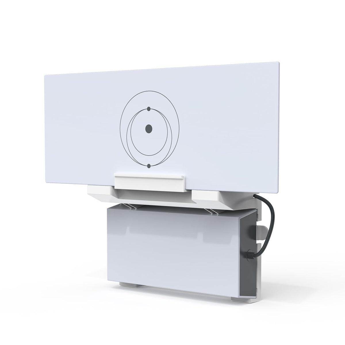 XLTTYWL Starlink Gen 3 Mount front view shows compact wall-fit and tidy cables.